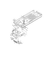 Frame / Bumper parts for Mtd Rear-Engine Riding Mower 17ASDALC099 from AppliancePartsPros.com