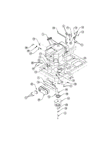 Engine Connections parts for Cub Cadet Rear-Engine Riding Mower 17BA5A7P712 from AppliancePartsPros.com