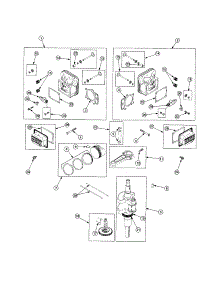 Cylinder Head / Crankshaft / Camshaft parts for Cub Cadet Rear-Engine Riding Mower 17BA5A7P712 from AppliancePartsPros.com