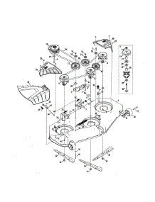 Mower Deck / Spindle parts for Mtd Rear-Engine Riding Mower 17BRCACA099 from AppliancePartsPros.com