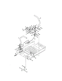 Lapbar Levers parts for Mtd Riding Mower & Tractor 17BSDALD099 from AppliancePartsPros.com