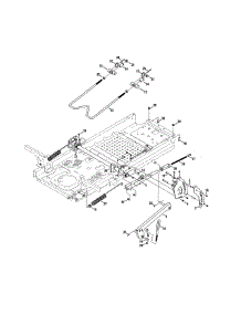 Deck Lift parts for Mtd Riding Mower & Tractor 17BSDALD099 from AppliancePartsPros.com