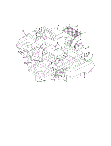 Operator's Platform parts for Cub Cadet Rear-Engine Riding Mower 17WI2ACK056 from AppliancePartsPros.com