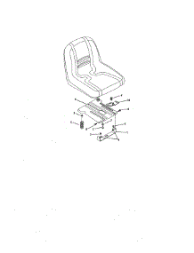 Seat Adjustment parts for Cub Cadet Rear-Engine Riding Mower 17WI2ACP056 from AppliancePartsPros.com