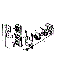 Tank Flange parts for Kenmore Electric Water Heater 183.32051 (18332051, 183 32051) from AppliancePartsPros.com