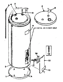 Replacement Parts parts for Kenmore Electric Water Heater 183.321331 (183321331, 183 321331) from AppliancePartsPros.com