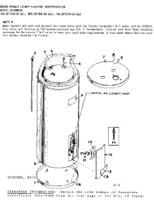 Replacement Parts parts for Kenmore Electric Water Heater 183.321350 (183321350, 183 321350) from AppliancePartsPros.com