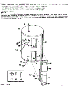 Replacement Parts parts for Kenmore Electric Water Heater 183.321580 (183321580, 183 321580) from AppliancePartsPros.com