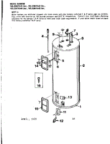Replacement Parts parts for Kenmore Electric Water Heater 183.324510 (183324510, 183 324510) from AppliancePartsPros.com