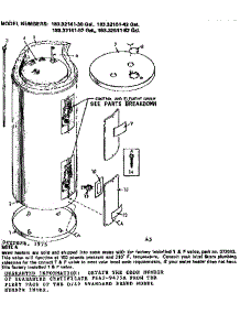 Replacement Parts parts for Kenmore Electric Water Heater 183.32511 (18332511, 183 32511) from AppliancePartsPros.com