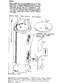 Replacement Parts parts for Kenmore Electric Water Heater 183.325611 (183325611, 183 325611) from AppliancePartsPros.com