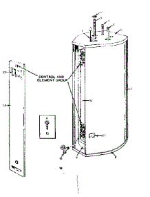Replacement Parts parts for Kenmore Electric Water Heater 183.329310 (183329310, 183 329310) from AppliancePartsPros.com