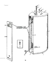 Replacement Parts parts for Kenmore Electric Water Heater 183.329810 (183329810, 183 329810) from AppliancePartsPros.com