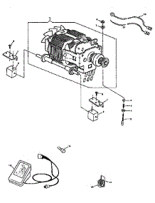 Electrical Equipment parts for Kenmore Sewing Machine 18424 from AppliancePartsPros.com