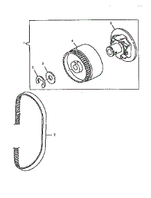Hand Wheel parts for Kenmore Sewing Machine 18524 from AppliancePartsPros.com