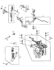 Pattern,Stitch Length Ctrl & Cam Ctrl'd Feed parts for Kenmore Sewing Machine 18524 from AppliancePartsPros.com