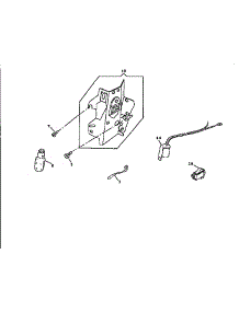 Electrical (Cont) parts for Kenmore Sewing Machine 18524 from AppliancePartsPros.com