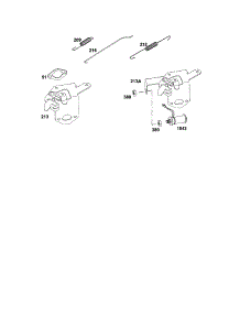 Spring-Governor parts for Briggs & Stratton Lawn & Garden Engine 185400 TO 185499 (0035-0099) from AppliancePartsPros.com