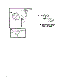 Piston Assembly parts for Briggs & Stratton Lawn & Garden Engine 185400 TO 185499 (0412-0599) from AppliancePartsPros.com
