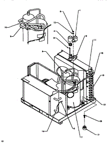 Compressor parts for Amana Room Air Conditioner 18C3HEV-P1156701R from AppliancePartsPros.com