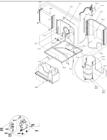 Chassis Assembly 2 parts for Amana Room Air Conditioner 18M33PAE-P1215001R from AppliancePartsPros.com