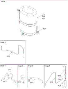 Compressor Assembly parts for Amana Room Air Conditioner 18M33PAEH-P1215002R from AppliancePartsPros.com