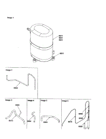 Compressor parts for Amana Room Air Conditioner 18M33PCEH-P1214826R from AppliancePartsPros.com