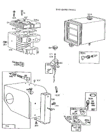 Sno-Gard Parts parts for Briggs & Stratton Lawn & Garden Engine 190400 TO 190499 (3113 - 3122) from AppliancePartsPros.com