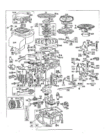 Replacement Parts parts for Briggs & Stratton Lawn & Garden Engine 190700 TO 190799 (0010 - 0017) from AppliancePartsPros.com
