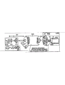 Motor And Drive Assembly parts for Briggs & Stratton Lawn & Garden Engine 190700 TO 190799 (5010 - 5156) from AppliancePartsPros.com