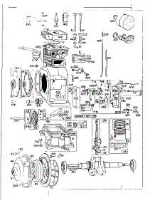 Replacement Parts parts for Briggs & Stratton Lawn & Garden Engine 191400 TO 191477 (0010 - 0040) from AppliancePartsPros.com