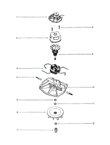 Housing / Motor Base parts for Eureka Upright Vacuum 1934AGS from AppliancePartsPros.com