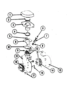 Motor Assembly-Blower parts for Kenmore Dishwasher 194.95(1988) (19495(1988), 194 95(1988)) from AppliancePartsPros.com