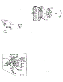 Starter Panel Kit parts for Briggs & Stratton Lawn & Garden Engine 195400 TO 195499 (0600 - 0605) from AppliancePartsPros.com