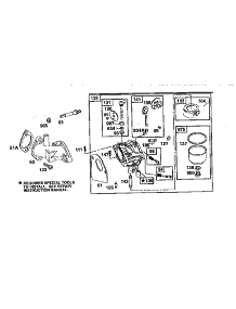Carburetor Assembly parts for Briggs & Stratton Lawn & Garden Engine 195702-4015 from AppliancePartsPros.com