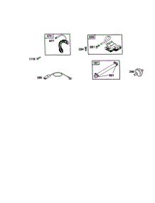 Armature parts for Briggs & Stratton Lawn & Garden Engine 198707-0141 from AppliancePartsPros.com