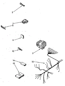 Wiring Harness parts for Kenmore Dishwasher 199.85 (1988) (19985 (1988), 199 85 (1988)) from AppliancePartsPros.com