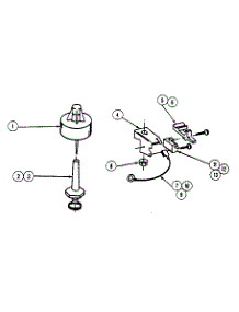 Float Assembly parts for Kenmore Dishwasher 199.95(1988) (19995(1988), 199 95(1988)) from AppliancePartsPros.com