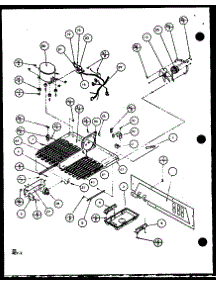 Machine Compartment (1999Ciw / P1100402w) (1999Ciw / P1115102w) parts for Imperial Side-By-Side Refrigerator 1999CIW/P1100402W from AppliancePartsPros.com