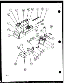 Ice Bucket And Ice Maker (2599Ciw / P1100401w) (2599Ciw / P1115101w) parts for Imperial Side-By-Side Refrigerator 1999CIW/P1100402W from AppliancePartsPros.com