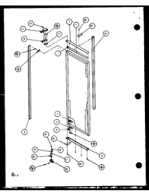 Refrigerator Door (2599Ciw / P1100401w) (2599Ciw / P1115101w) parts for Imperial Side-By-Side Refrigerator 1999CIW/P1115102W from AppliancePartsPros.com