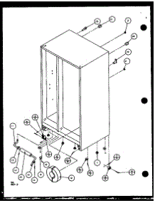 Drain And Rollers (2599Ciw / P1100401w) (2599Ciw / P1115101w) parts for Imperial Side-By-Side Refrigerator 1999CIW/P1115102W from AppliancePartsPros.com