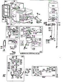 thumbnail image 2 of Carburetor For Briggs & Stratton 23A Series Engines (23A-B, 23A-FB, 23A-R6, 23A-R6D) 2 of 2