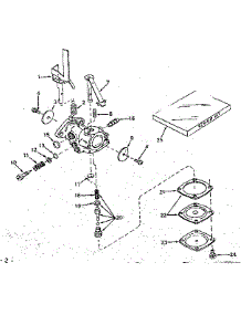 Carburetor No. 631519 parts for Craftsman Lawn & Garden Engine 200193132 from AppliancePartsPros.com