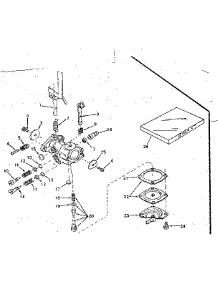 Carburetor No. 631301 parts for Craftsman Lawn & Garden Engine 200193142 from AppliancePartsPros.com