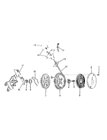 Side Mount Rewind Starter parts for Craftsman Lawn & Garden Engine 200193162 from AppliancePartsPros.com