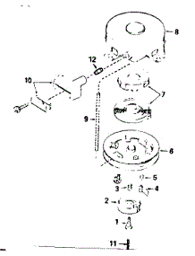 Rewind Starter No. 590420A parts for Craftsman Lawn & Garden Engine 200233112 from AppliancePartsPros.com