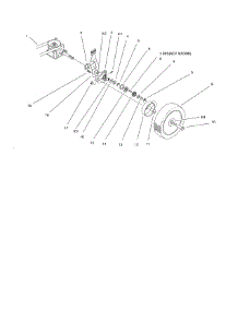 Gear Case / Wheel parts for Toro Gas Walk-Behind Mower 20028 (9900001 & UP) from AppliancePartsPros.com