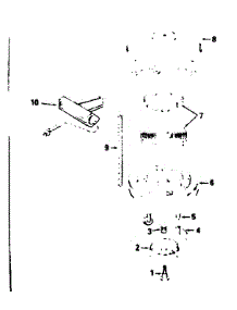 Rewind Starter Number 59537 parts for Craftsman Lawn & Garden Engine 200633111 from AppliancePartsPros.com