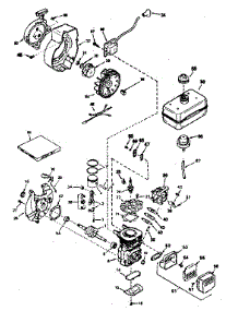 Engine parts for Craftsman Lawn & Garden Engine 200643121 from AppliancePartsPros.com